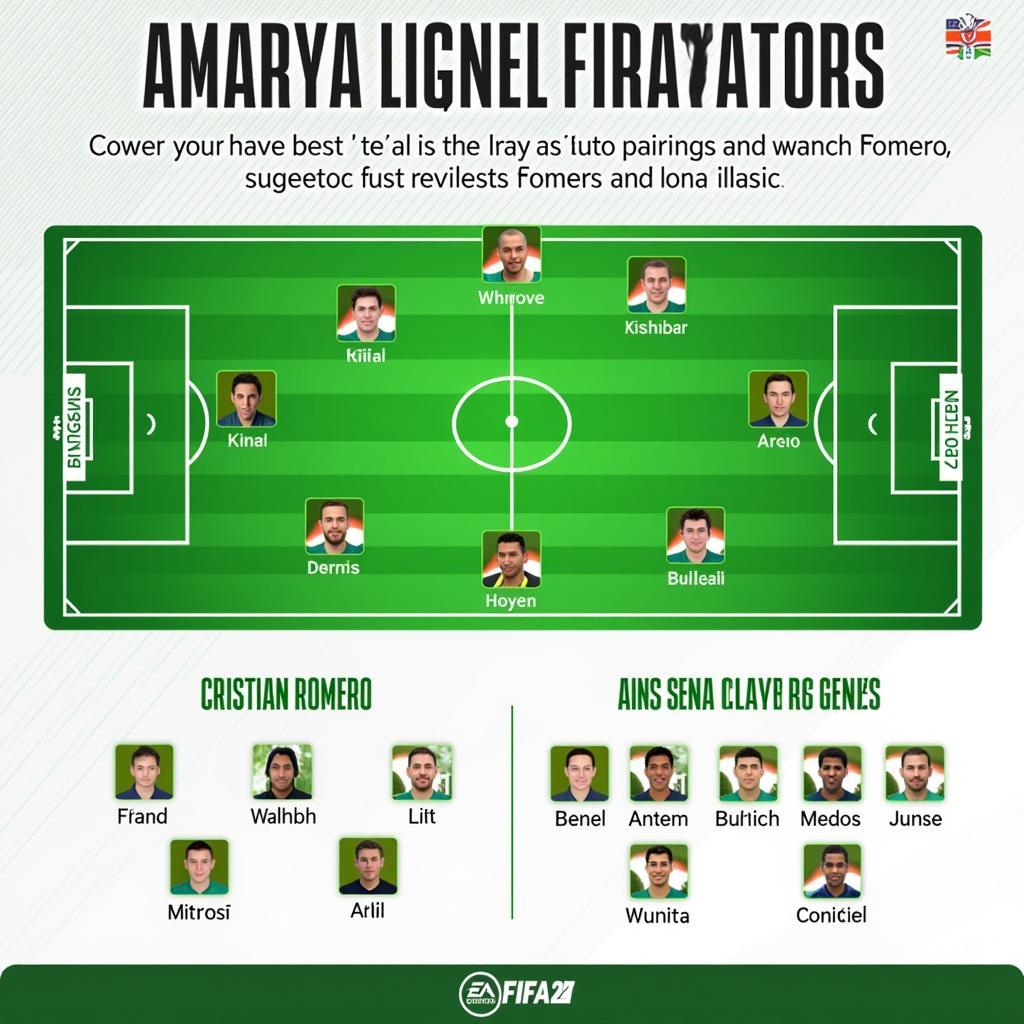 Cristian Romero FIFA 23 Ideal Formations