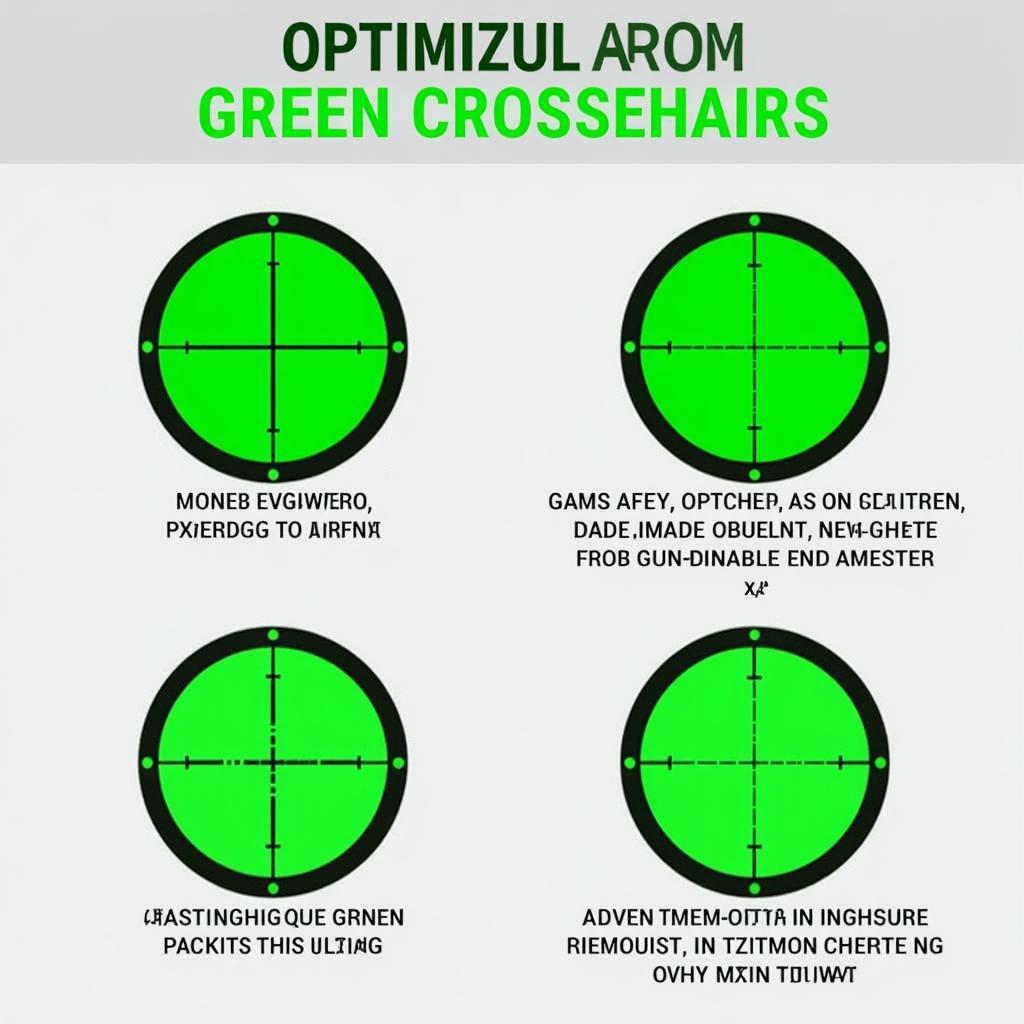 Crosshair Green in Different Game Genres - Examples