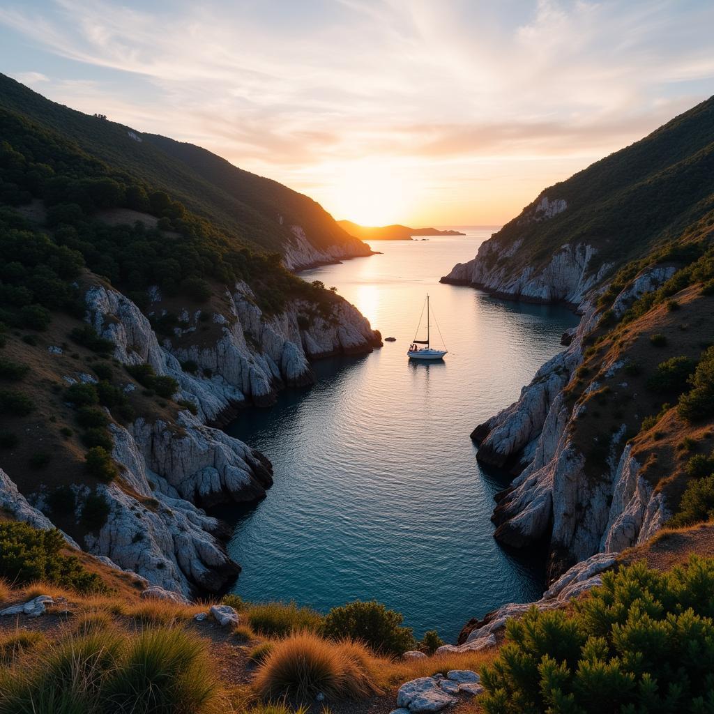 Coastal Landscape with a Cove