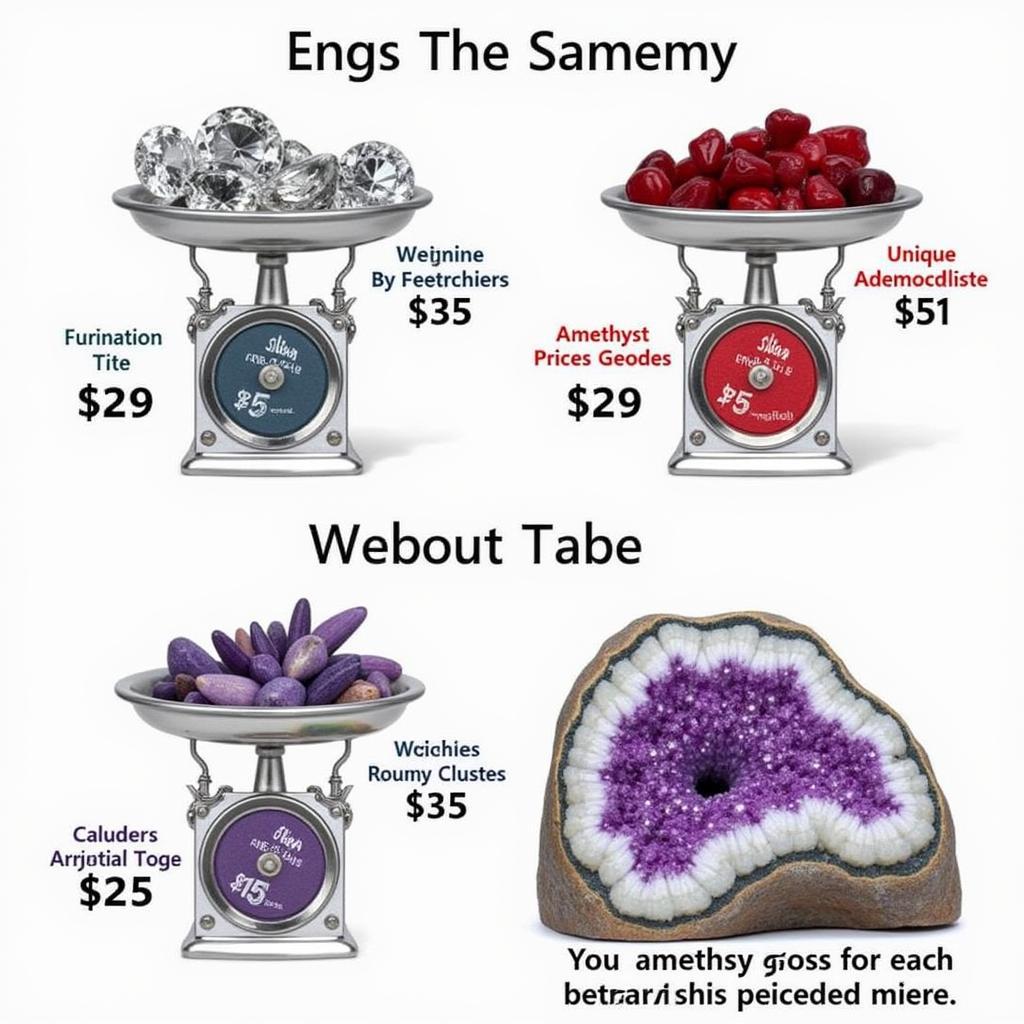 Crystal Pricing Structures