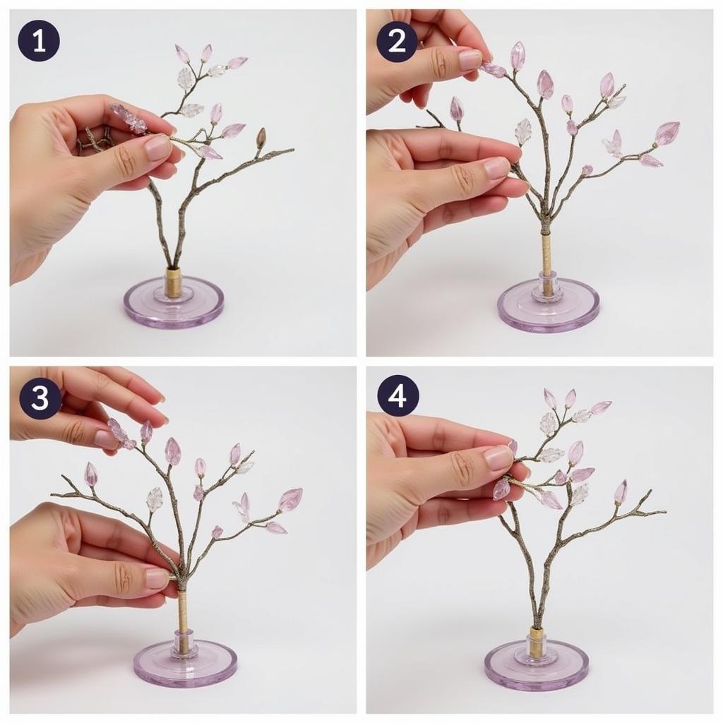 Assembling a Crystal Tree Kit