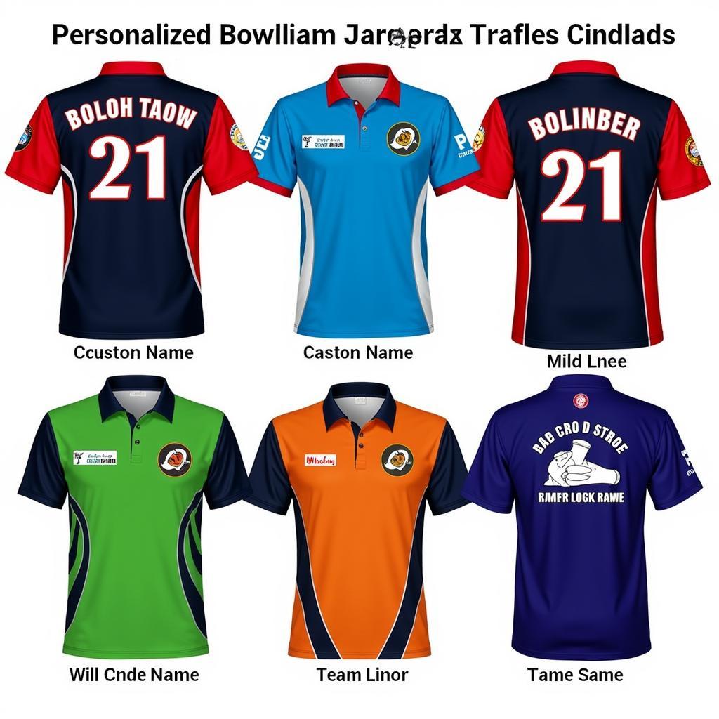 Custom Bowling Jerseys - Personalized Designs and Team Logos