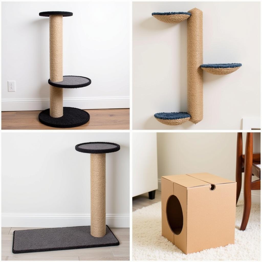 Custom Cat Scratching Post Designs