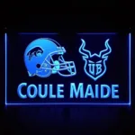 Custom LED NFL Sign with Personalized Name