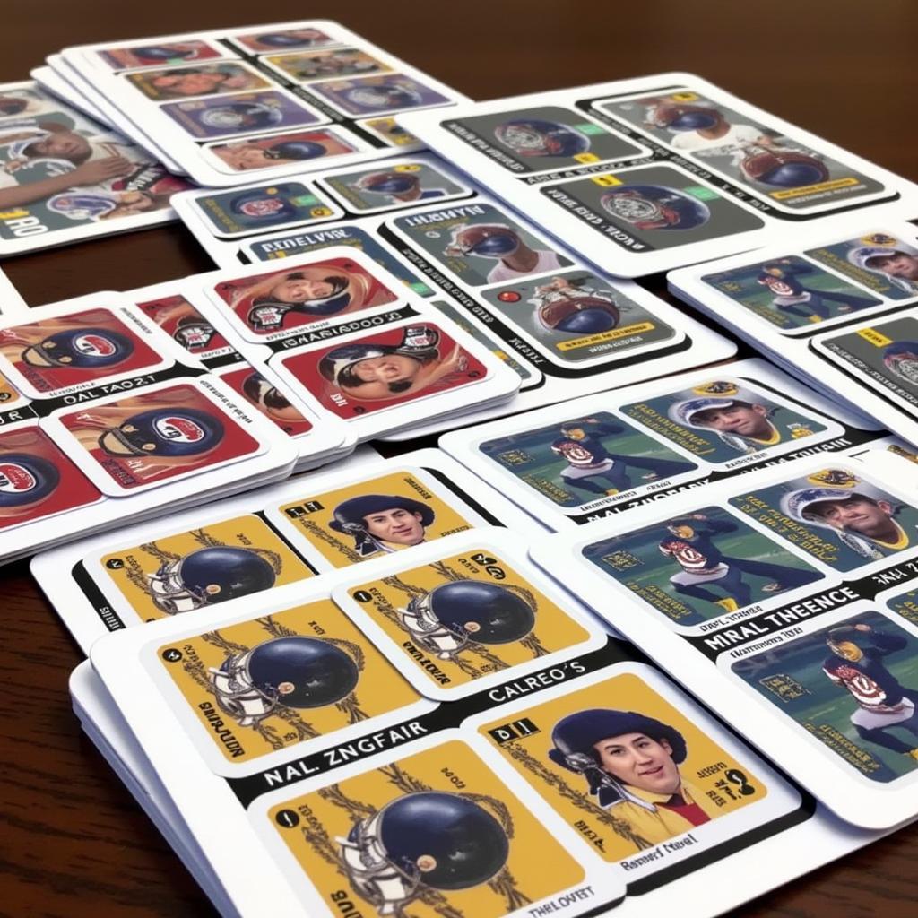 Custom NFL Connections Game Cards