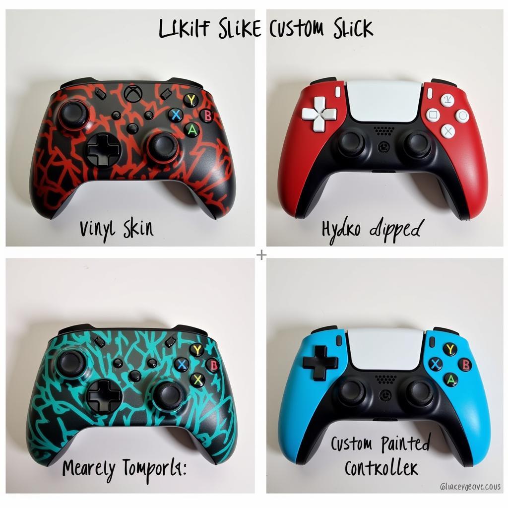 Custom PS4 Controller Options