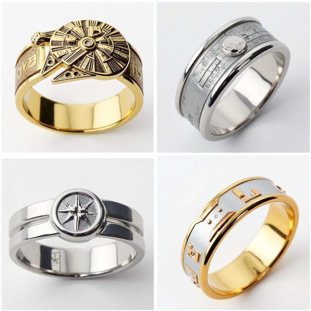 Custom Star Wars Engagement Rings