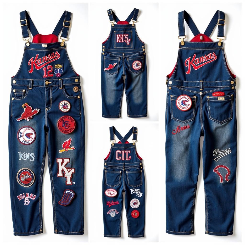 Customized Kansas City Overalls