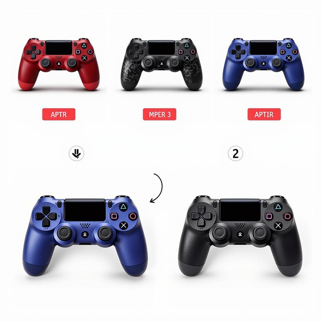 Customized PS4 Controllers