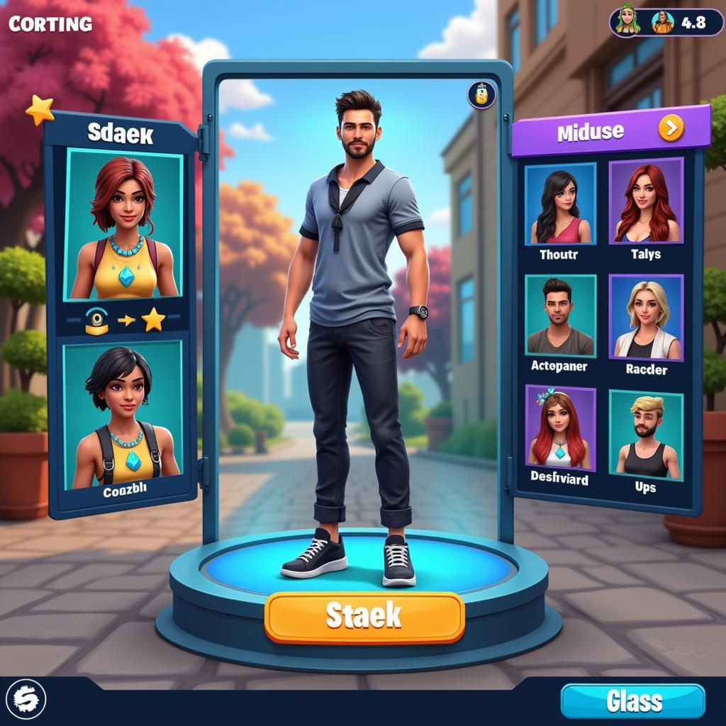 Customizing a Game Avatar in a Virtual World