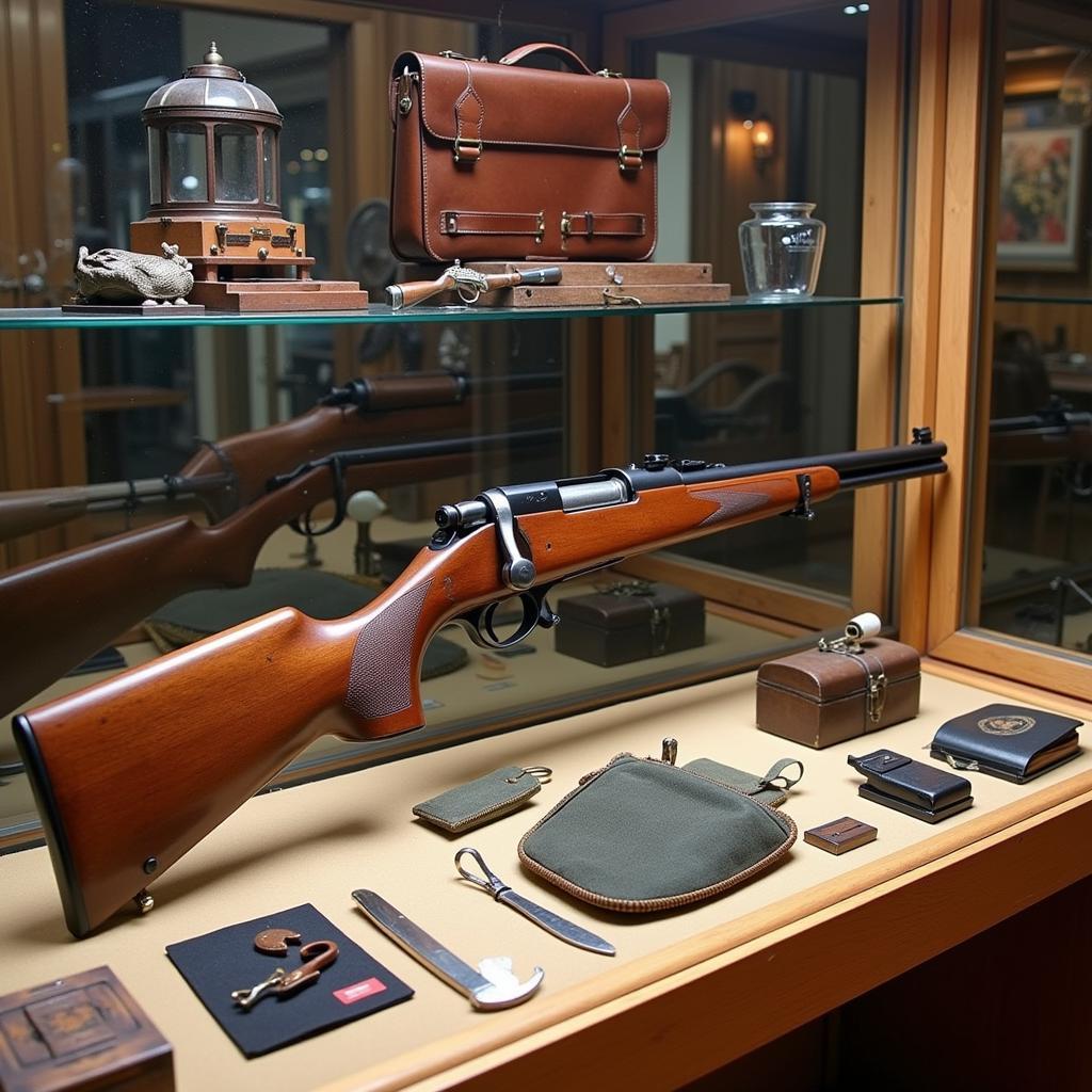 Czech Hunter 255 in Display Case