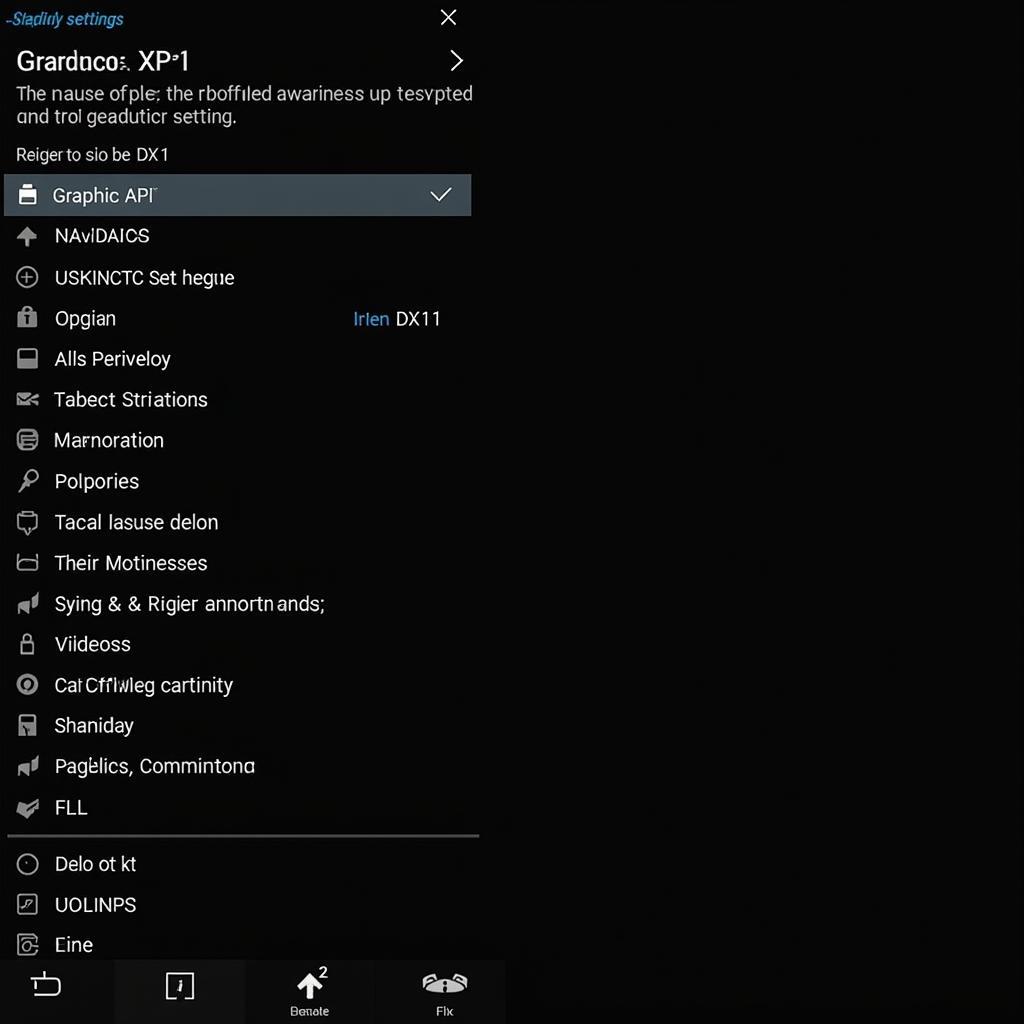 Dark and Darker DX11 Settings Menu