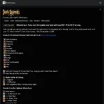 Dark Legends Forum Strategy Guide Discussion