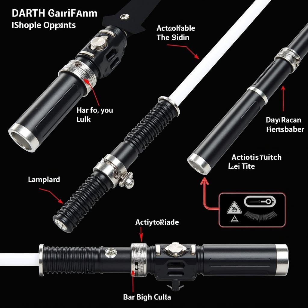 Darth Raven Lightsaber Design Details