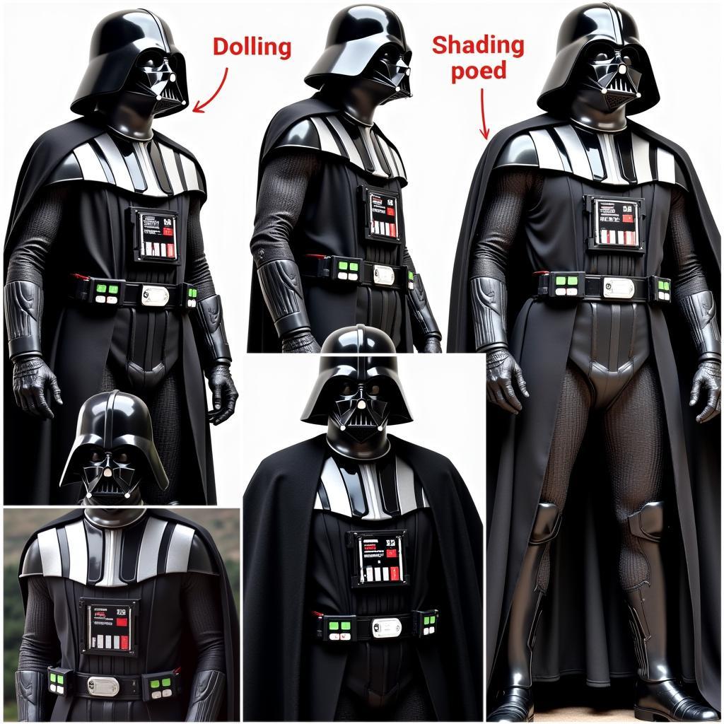 Darth Vader Suit Evolution Across Star Wars Films