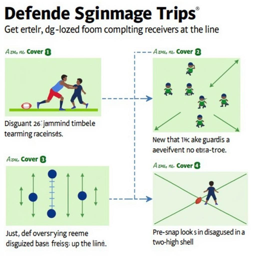 Strategies for Defending Trips Formations