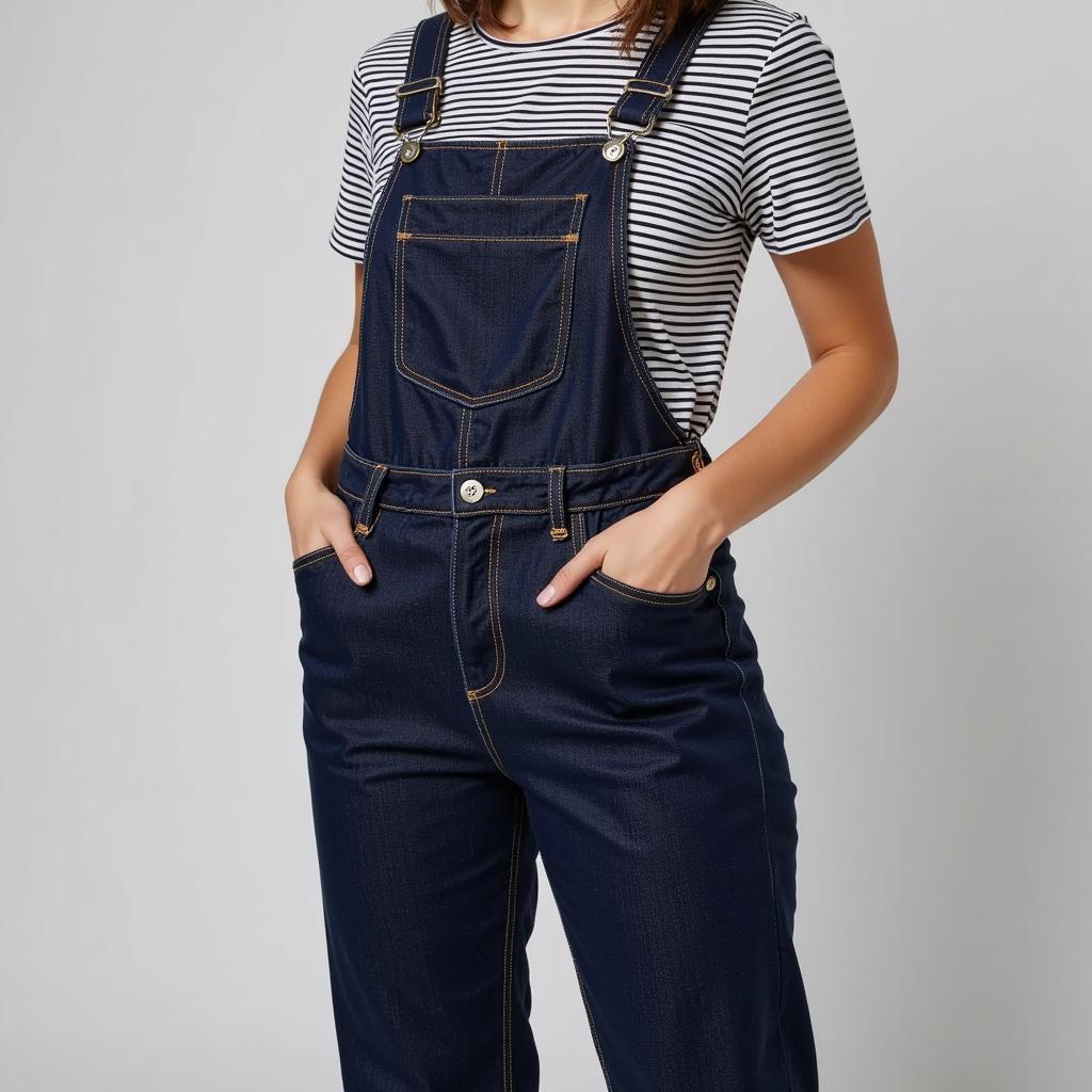 Styling Denim Overalls