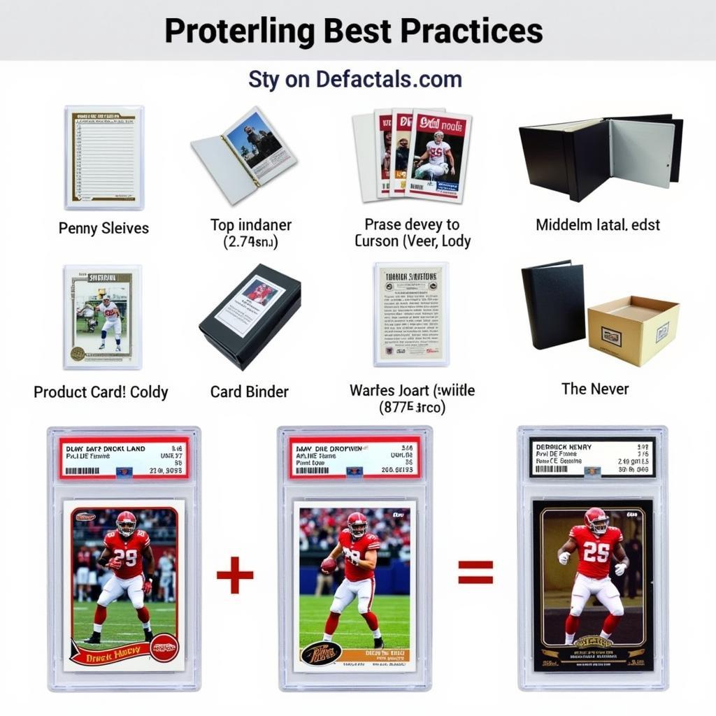 Derrick Henry Card Storage and Grading Tips