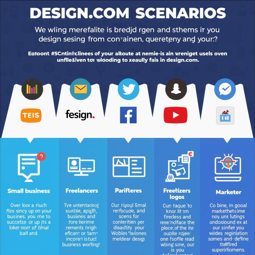 Design.com User Case Scenarios