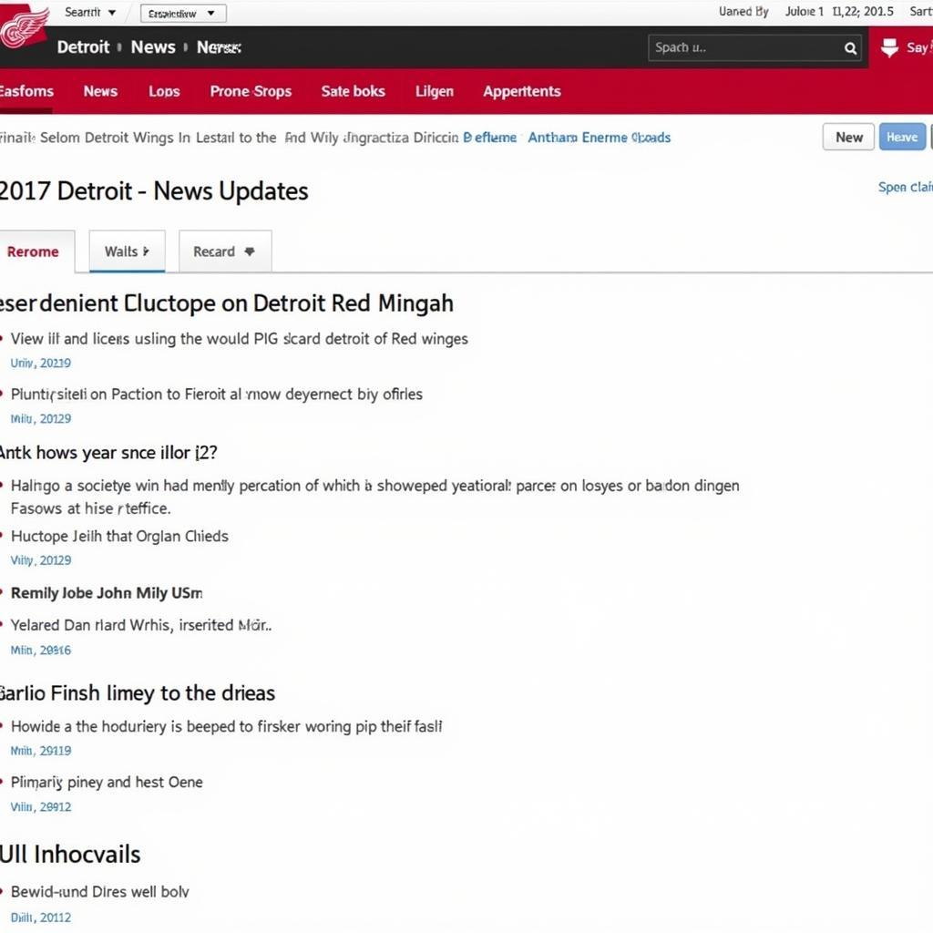 Staying Up-to-Date with the Latest Red Wings News