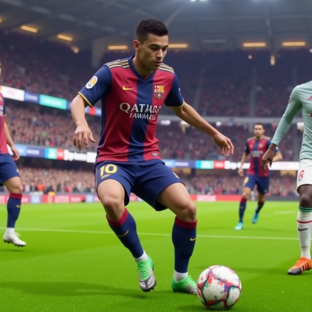 Diego Lainez Dribbling Skills in FIFA 23