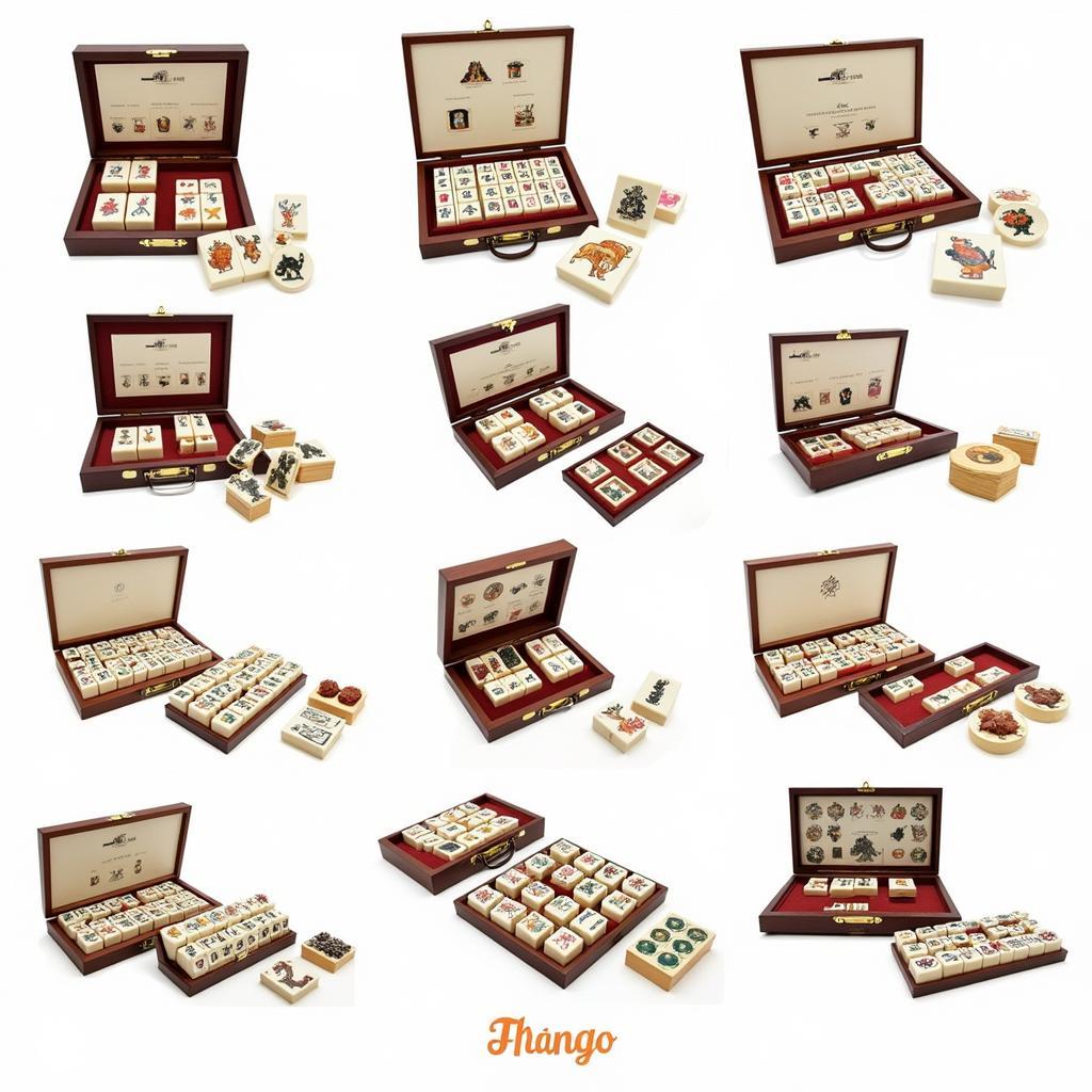 Different Animal Mahjong Sets