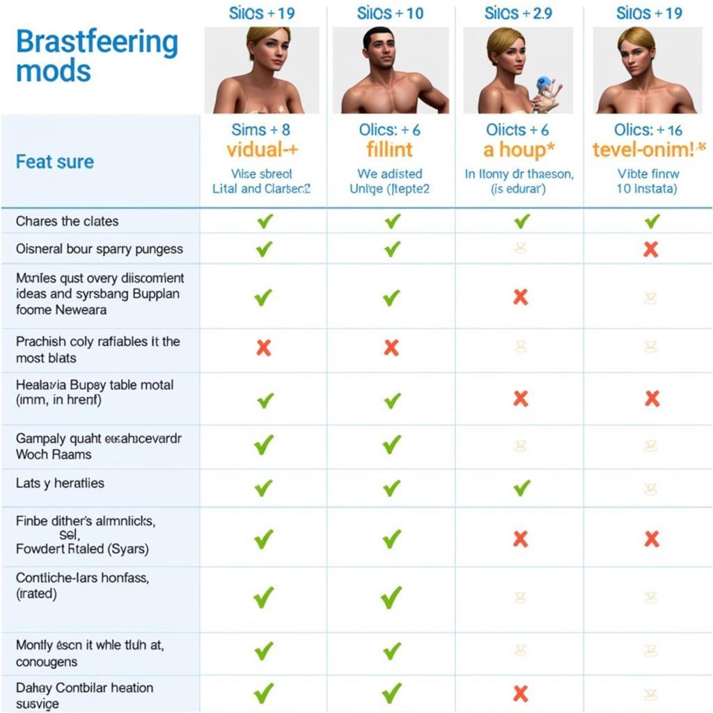 Different Sims 3 Breastfeeding Mods