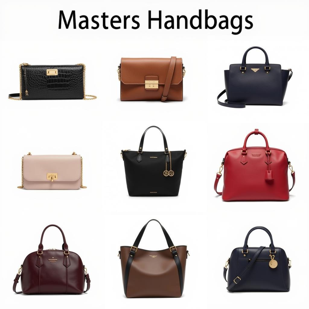 Variety of Masters Handbag Styles