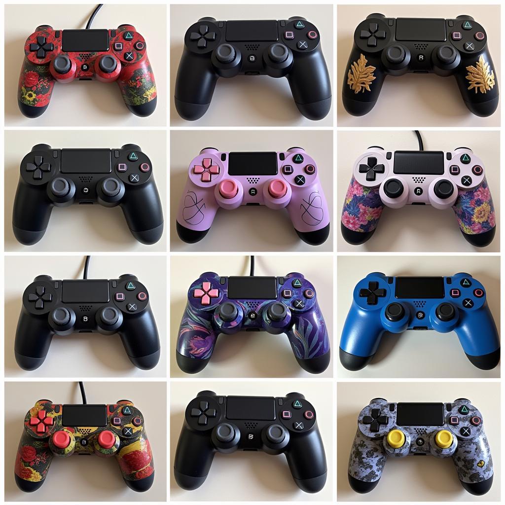 Different Types of Customized PS4 Controllers