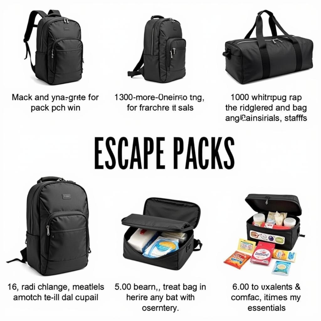 Different Types of Escape Packs