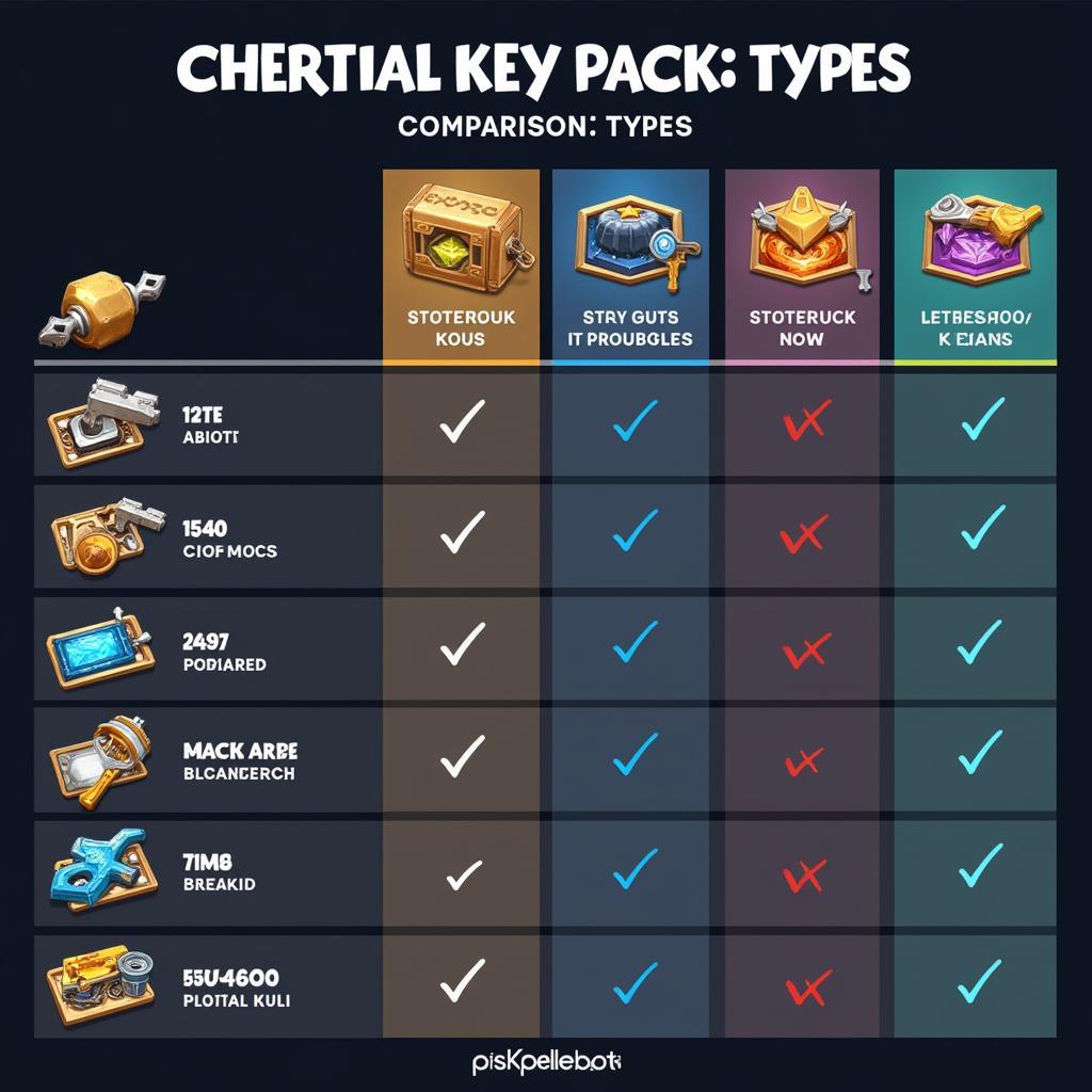 Different Types of Key Packs