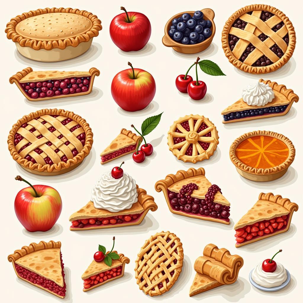 Various Types of Pie for Every Preference