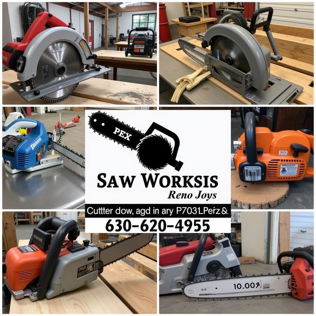 Different Types of Saws Serviced at Apex Reno