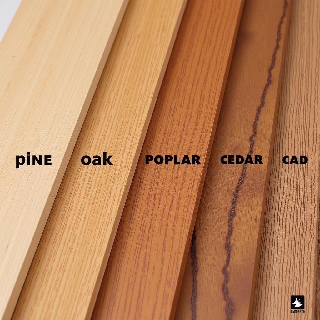 Comparison of Different Wood Species for Trim Boards