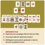 Difficult Mahjong Tile Discard Strategy