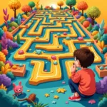 Navigating a Maze in a Direction Following Game