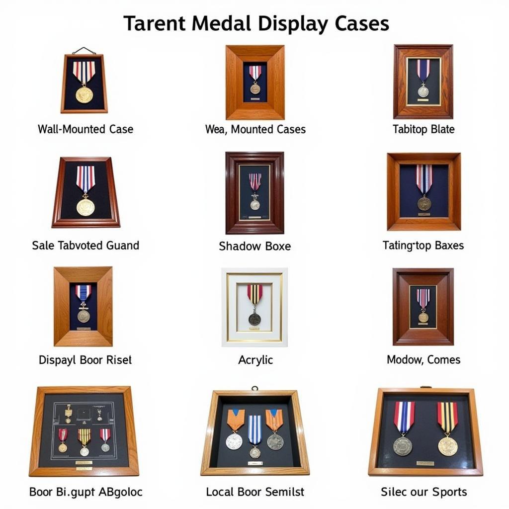 Display Case Styles for Medals and Ribbons