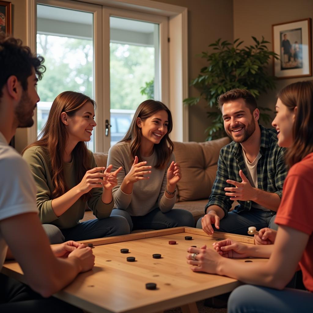 Diverse Group Playing Sport C