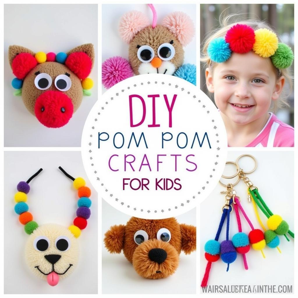 DIY Pom Pom Crafts for Kids