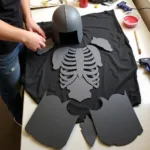 DIY Skeleton Knight Costume Creation