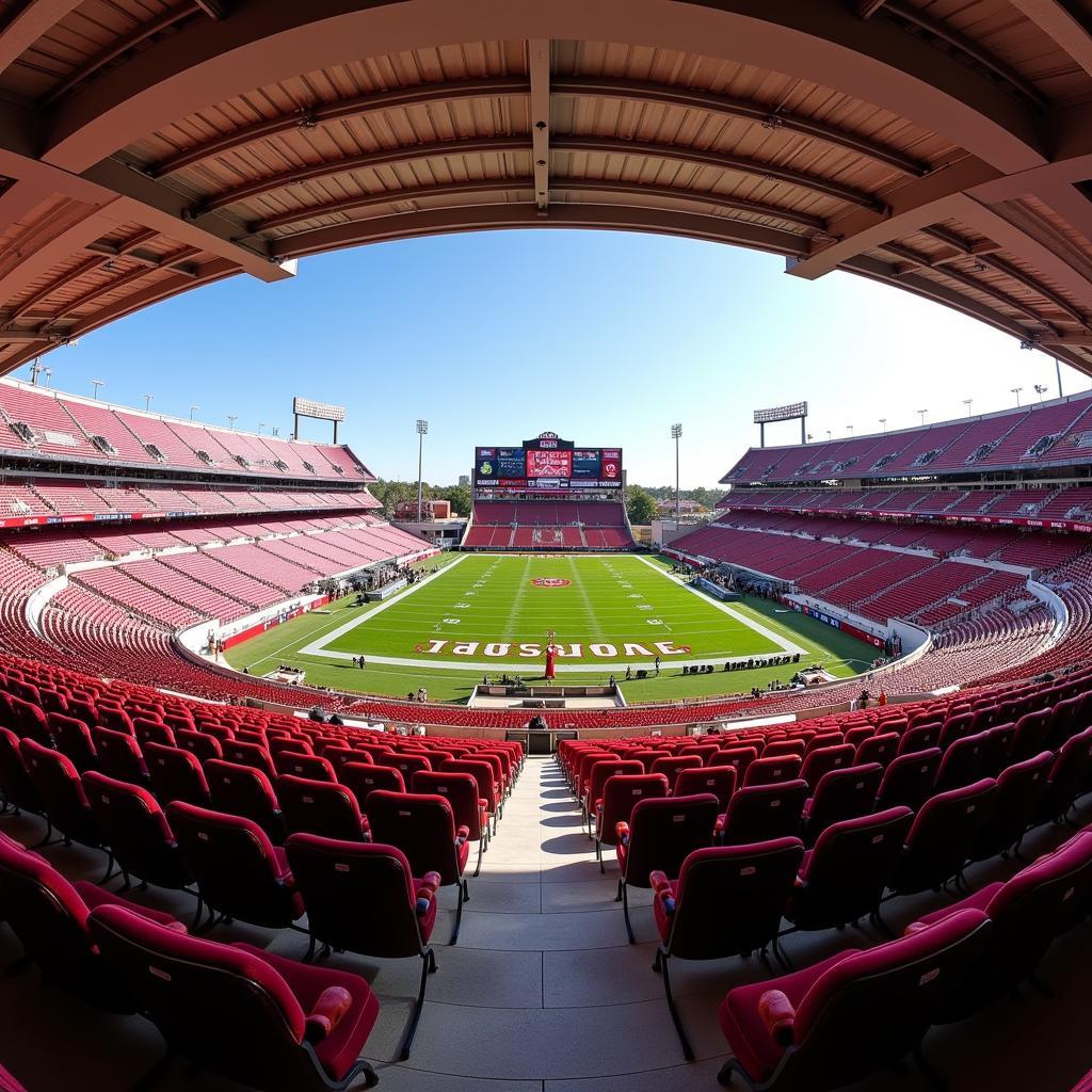 Doak Campbell Stadium Club Level View