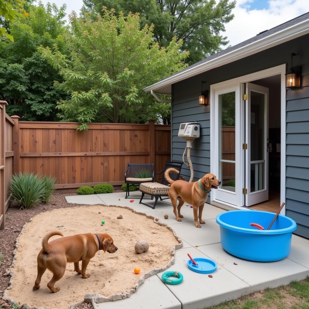 Interactive Elements for Dog Porches