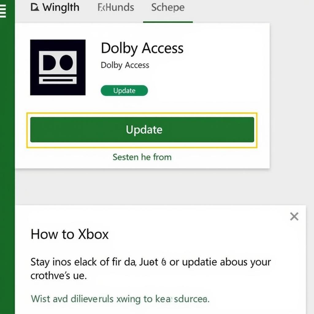 Dolby Access App Update