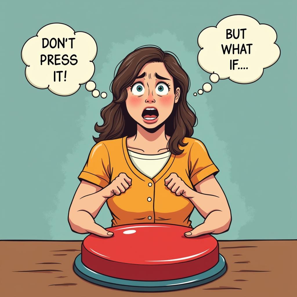 The Psychology of "Don't Press the Button"