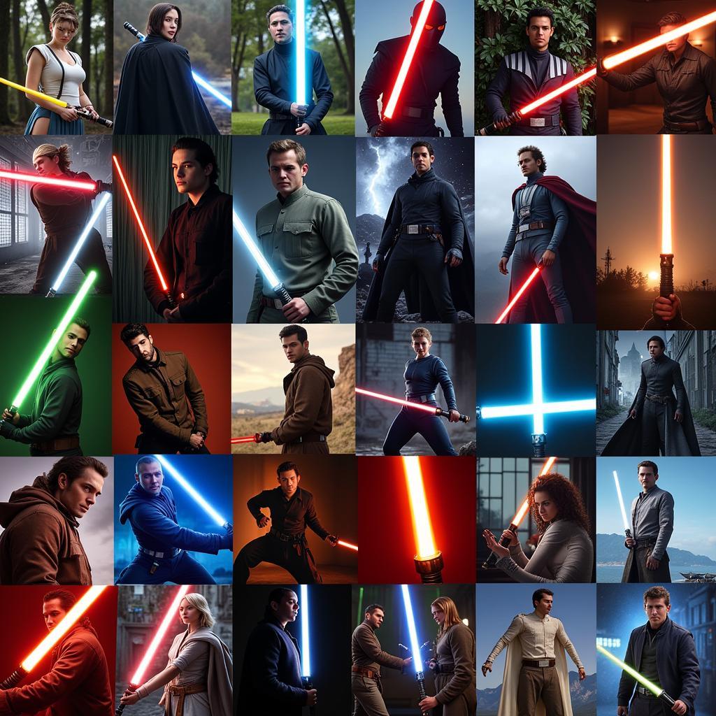 Double-bladed lightsaber in pop culture