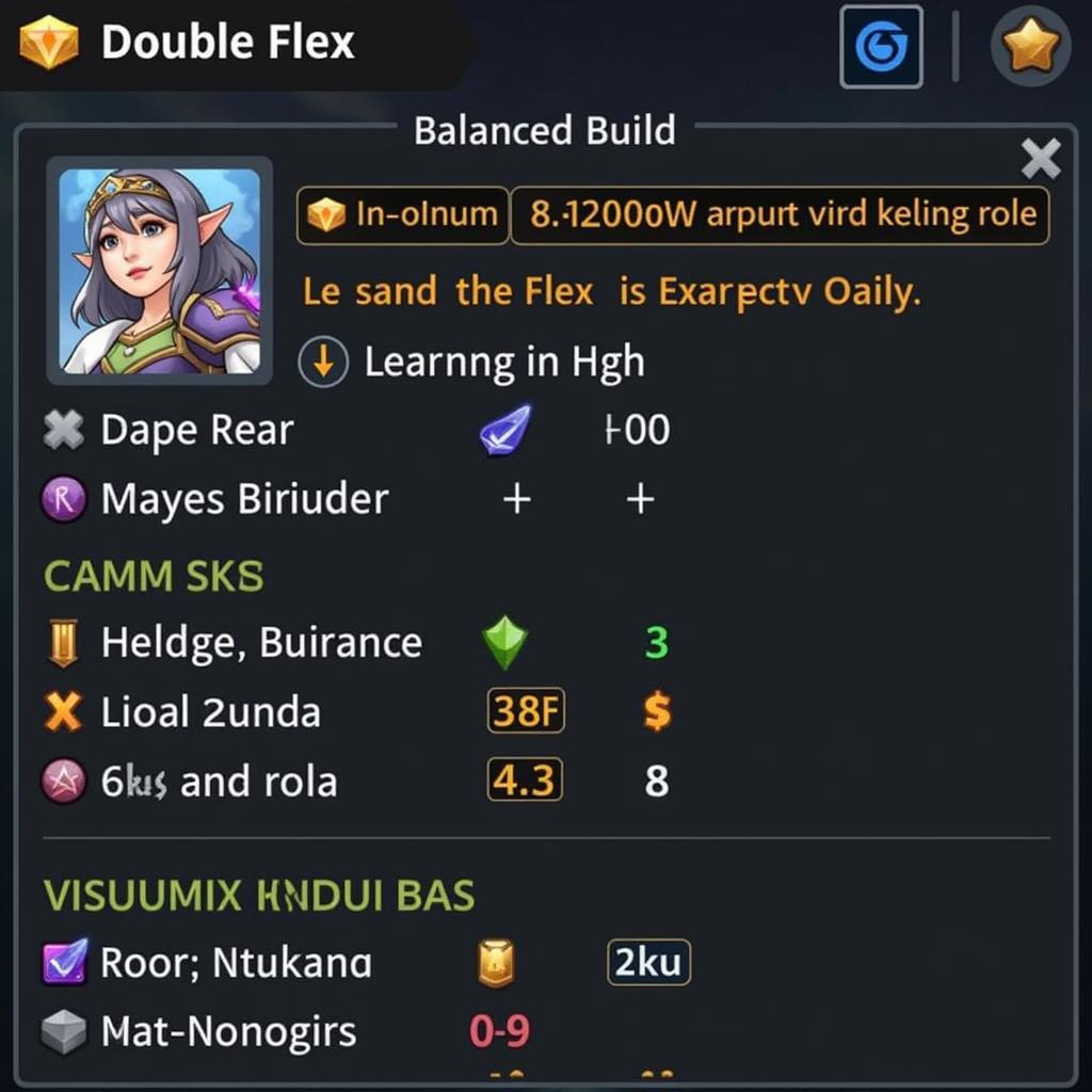 Double Flex Character Build