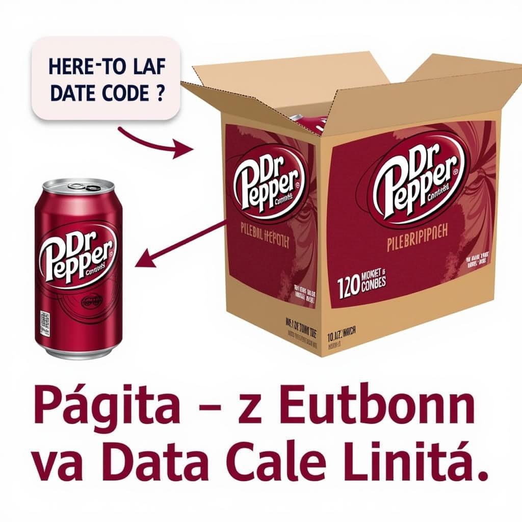 Date Code on a Dr Pepper Variety Pack