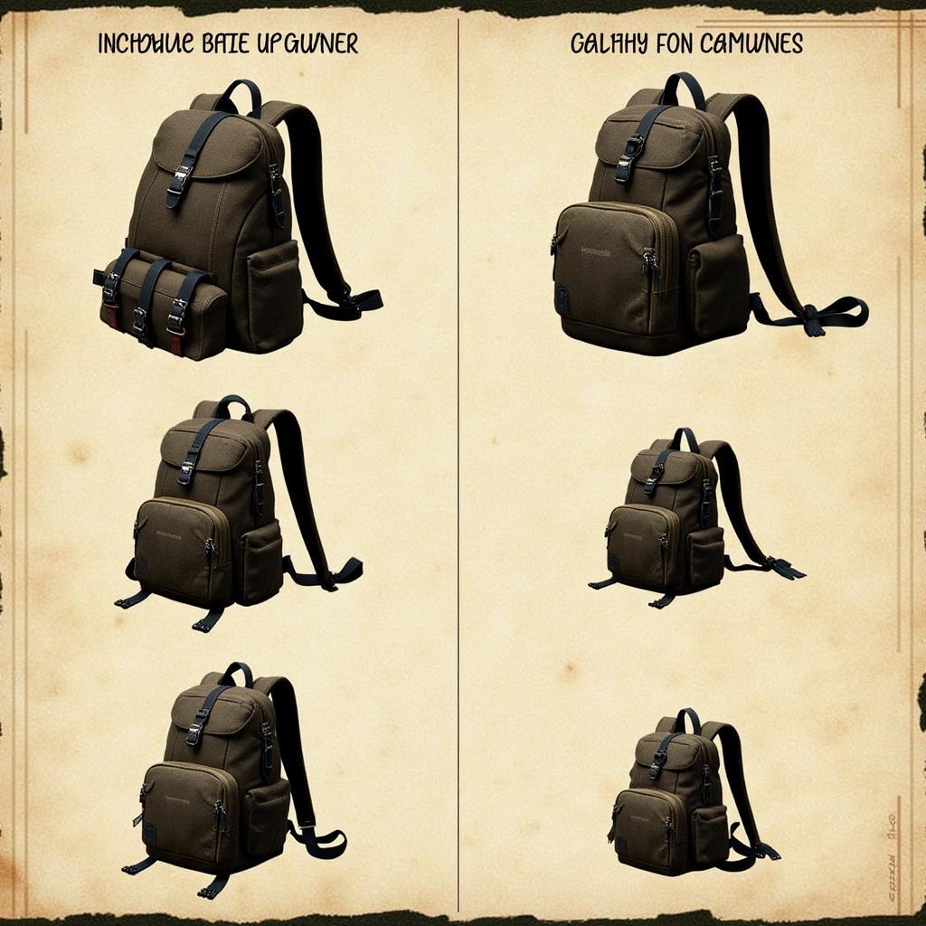 Dragon Age Origins Backpack Upgrade Options