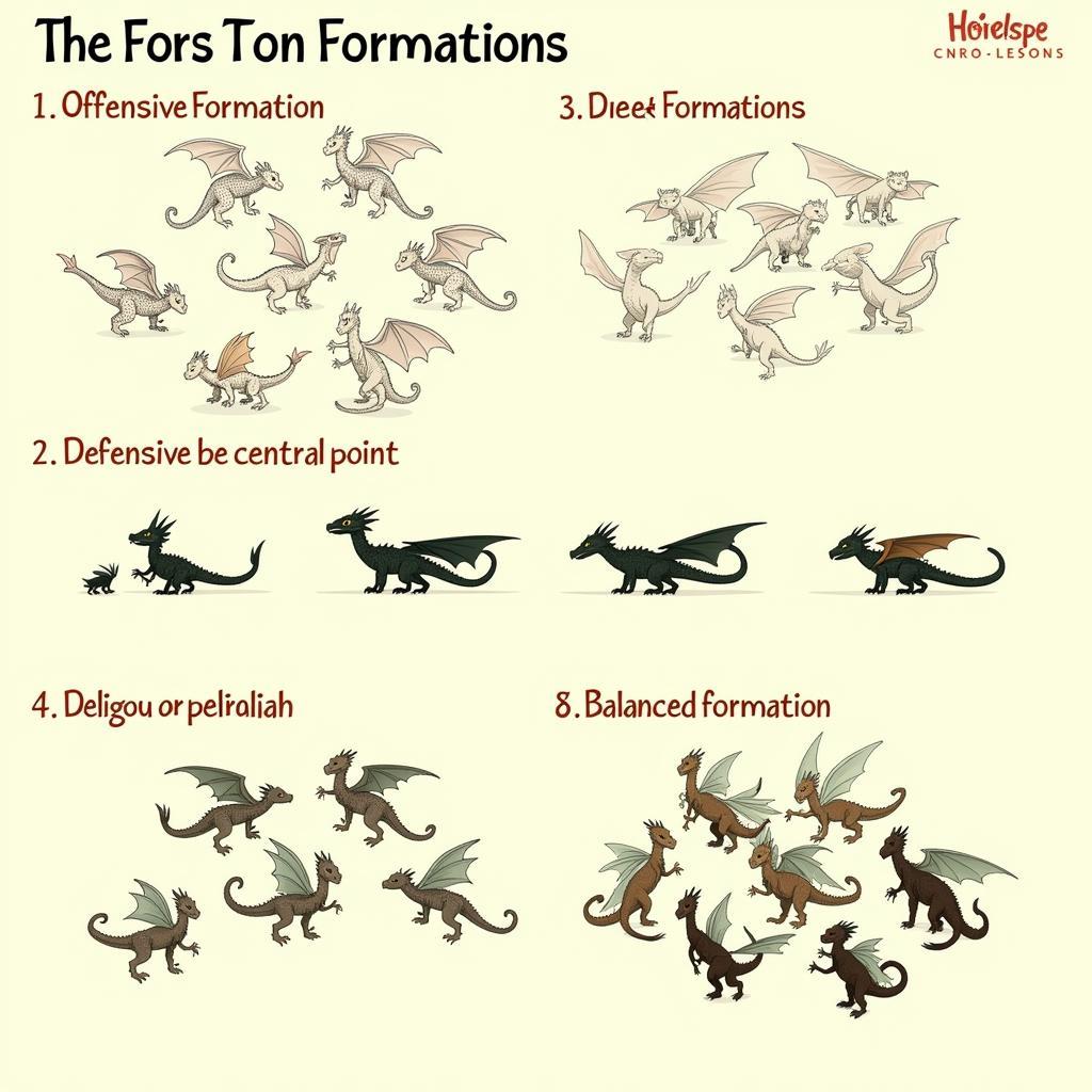 Dragon Formation Types: Offensive, Defensive, and Balanced