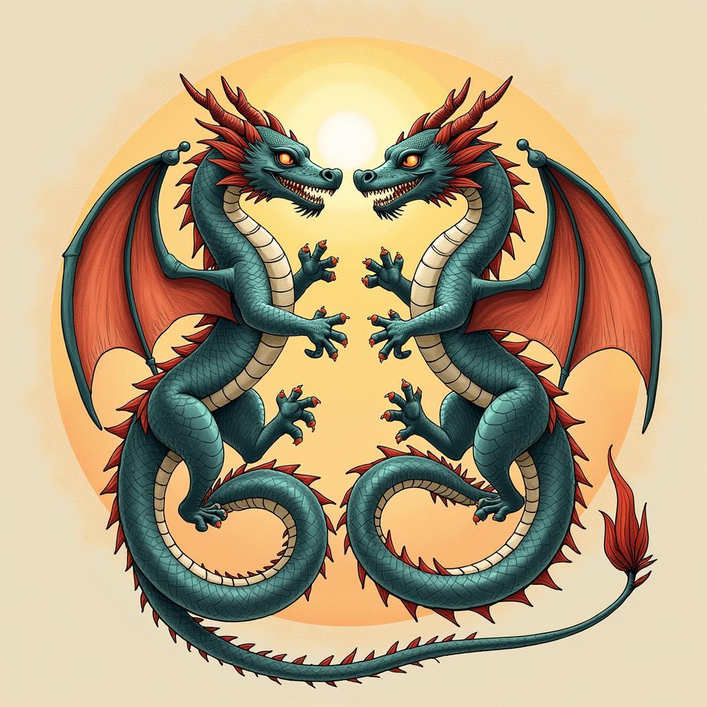 Dragon Pair in Mythology